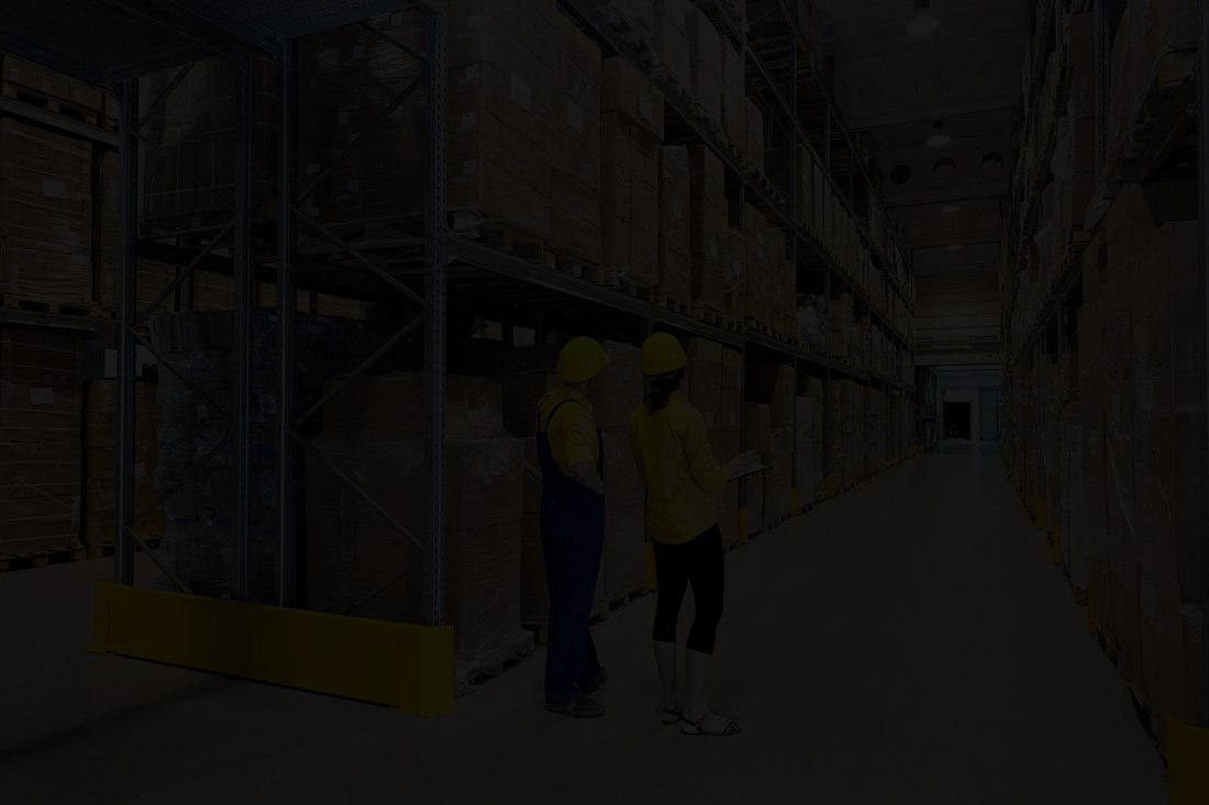 Secure logistics warehouse