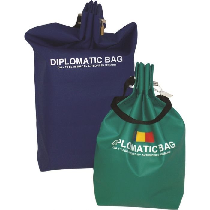 Diplomatic bags for secure logistics